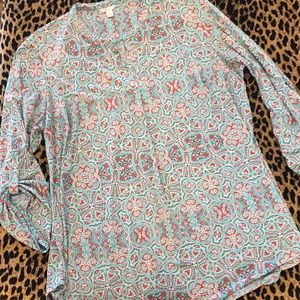 Cato 18/20W pattern shirt Excellent Condition